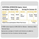 9 - HK Vitals Calcium + Vitamin D3,  60 tablet(s)  Unflavoured