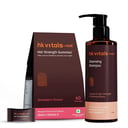 Hair Strength 60 Gummies Strawberry & 175 ml Shampoo Combo