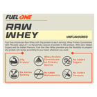 5 - Fuel One Whey Protein Powder,  1.1 lb  Unflavoured