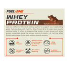 1 - Fuel One Whey Protein Powder, 0.44 lb Rich Chocolate (Pack of 5)