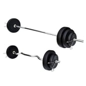 5 - Fitmax PVC 25KG COMBO 7 WB SL Home Gym Kit