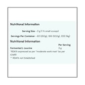 supplement - Myprotein 100% L Leucine Amino Acid,  0.55 lb  Unflavoured 