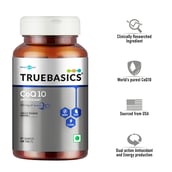 Front - TrueBasics CoQ 10 AntiOxidant with 120mg of Kaneka Q10, 60 tablet(s)