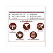 Benefit - MuscleBlaze Sparkling Protein Water (10g Protein), 6 Piece(s)/Pack Cola