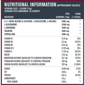 supplement - Fast & Up BCAA,  0.99 lb  30 Servings  Cola 