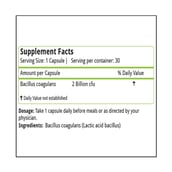 supplement - Natures Velvet Probiotic,  30 capsules 