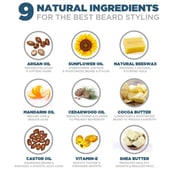 3 - Spruce Shave Club Moustache Wax Ultra Strong Hold, 50 g Cedarwood & Mandarin