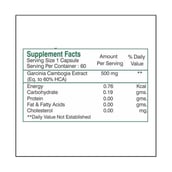 supplement - NutriLeon Garcinia Cambogia,  60 capsules 