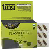 2 - 1MG Flaxseed Oil 500 mg, 60 capsules