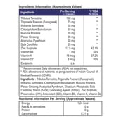 Supplement - HealthXP Testosterone Booster, 120 capsules Unlfavoured
