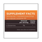 supplement - Nutrition Planet Glutamine, 0.76 lb Watermelon