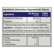 Supplement - HealthXP Essential Series L-Glutathione 250mg,  60 capsules 