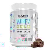 2 - HealthXP Premium Series Whey Gold,  1.1 lb  Chocolate Fudge 