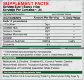Supplement - Big Flex Warfare Creatine,  Orange + Bigflex Shaker 700 ml Free  0.99 lb 
