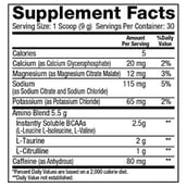 supplement - Dymatize Amino Pro+Energy, 0.59 lb 30 Servings Strawberry Kiwi with Caffeine