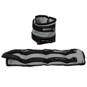 2 - Biofit Ankle and Wrist Weight, Black & Grey (1620) 2 kg