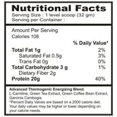 supplement - Gladiator Nutrition Vision Shred Whey,  4.4 lb  Chocolate Cream 