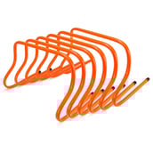 Fitsy Speed Agility Hurdle (AR2419),  12 Inches 6 Piece  Orange 