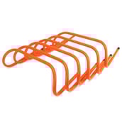 Fitsy Speed Agility Hurdle (AR2417),  6 Inches 6 Piece  Orange 