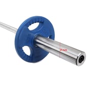 Fitsy Olympic Weight Plates for Gym (Pair), Blue 2.5 kg