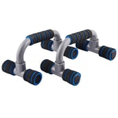 Fitsy No 2512 Push Up Bar,  Black and Blue  Free Size 