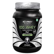Six Pack Nutrition 100% Whey, 2.2 lb Strawberry