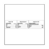 supplement - Steadfast Nutrition Wellness Combo Pack,  3 Piece(s)/Pack 