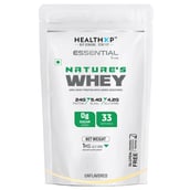 1 - HealthXP Natures Raw Whey Protein, 2.2 lb Unflavoured