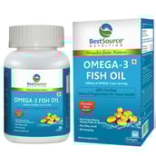 BestSource Nutrition Omega-3 Fish Oil (600mg),  60 softgels 