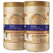 Saffola FITTIFY Gourmet Hi Protein Slim Meal Shake, 0.420 kg Cookies & Cream