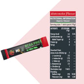 Flayour1 - MuscleBlaze BCAA Pro, 21 sachets/pack 21 Servings Watermelon Fruit Splash & Green Apple