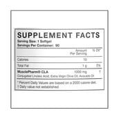supplement - MusclePharm CLA,  90 softgels 
