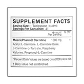 supplement - MusclePharm Carnitine Core,  0.473 L  Green Apple 