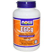 Now EGCg Green Tea Extract (400mg), 180 veggie capsule(s) Unflavoured