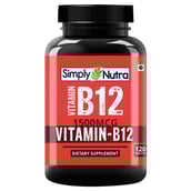 Simply Nutra Vitamin B12 1500mcg, 120 tablet(s) Unflavoured