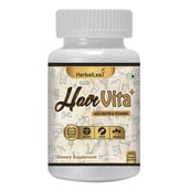 1 - HerbalLeaf Hair Vita,  60 veggie capsule(s)  Unflavoured 