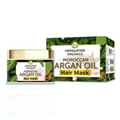 3 - Himalayan Organics Moroccan Argan Oil Hair Mask,  200 ml  for All Hair Types 