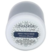 1 - Fuschia Detox Face Mask,  100 g  Activated Charcoal 