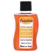 Fuschia Soap Free Body Wash,  50 ml  Citrus Blast Orange Lemon 