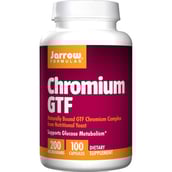 Jarrow Formulas Chromium GTF (200mcg),  100 capsules 