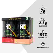 Points - MuscleBlaze BCAA Pro, 2 Piece(s)/Pack 16 Servings Fruit Splash & Watermelon