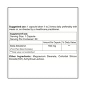 supplement - Healthvit Beta-Sitosterol 160 mg, 60 capsules