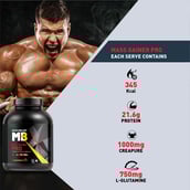 Points - MuscleBlaze Mass Gainer PRO with Creapure,  6.6 lb  Chocolate