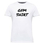 1 - Gym Brute Gym Shirt T Shirt, White XL