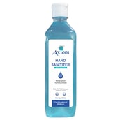 Axiom Medicated Hand Sanitizer,  Fragrance Free  500 ml  Kills 99.99% of Germs without Water 