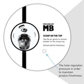 Scoop - MuscleBlaze Biozyme Whey Isolate,  4.4 lb  Gourmet Chocolate 