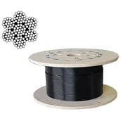 1 - B Fit USA Gym Wire 6 mm 40 Meters Rope, PU Coated Cable Inside Steel