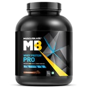 1 - MuscleBlaze Whey Protein Pro with Creapure,  4.4 lb  Chocolate 