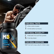 Benefits - MuscleBlaze Whey Prime (80%) Protein, 2.2 lb Cafe Mocha