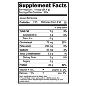 supplement - VX Nutrition 100% Real Whey Protein,  5 lb  Vanilla 